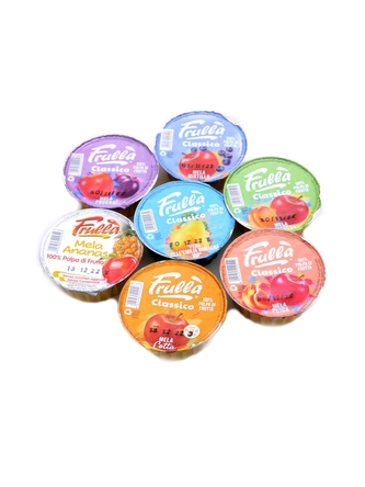 Natura Nuova - Frulla 100 g 100% ovoce v kelímku - jablko-meruňka