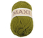 Příze JUMBO MAXI - khaki zelená - 100g / 65 m