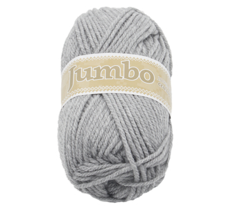 Příze JUMBO - světle šedá - 100g / 147 m