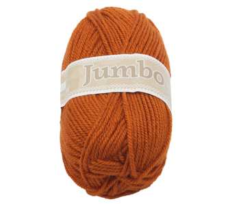 Příze JUMBO - rezavá - 100g / 147 m