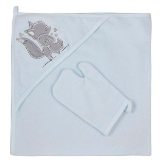 Dětská osuška s žínkou Koala Foxy blue
