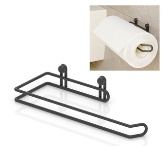 Držák papír ručníků drát mat černá