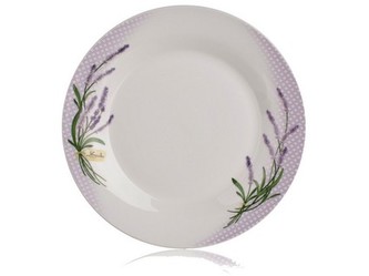 talíř mělký 24cm LAVENDER porcelánový
