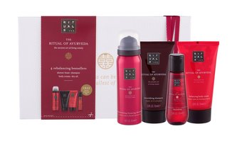 Rituals The Ritual Of Ayurveda šampon 70 ml + sprchová pěna 50 ml + tělový krém 70 ml + tělový olej 50 ml