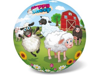 Míč 20cm Happy Sheep 10m+ v síťce