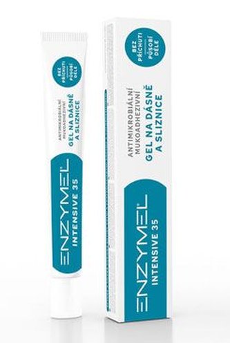 Enzymel Antimikrobiální gel na dásně Intensive 35 30 ml unisex Enzymel Antimikrobiální gel na dásně Intensive 35 30 ml unisex