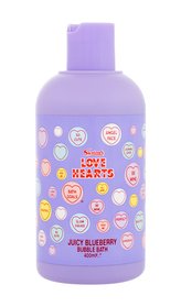 Swizzels Love Hearts Pěna do koupele Juicy Blueberry 400 ml pro děti