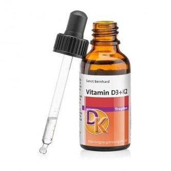 Sanct Bernhard Vitamin D3 + K2 kapky 30 ml Sanct Bernhard Vitamin D3 + K2 kapky 30 ml