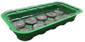 Pařeniště MINI 55x16x7 cm Herrison MG-028 + 20 kokosových tabletami
