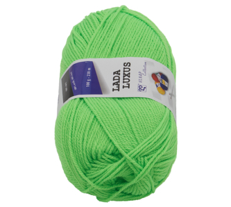 Příze LADA LUXUS - fosforově zelená - 100g / 220 m