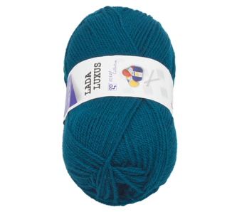 Příze LADA LUXUS - modrá - 100g / 220 m