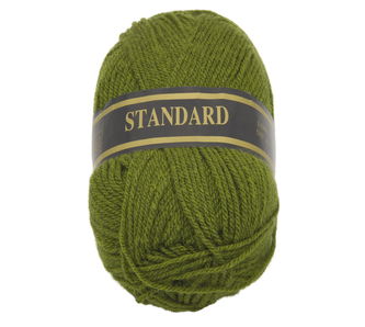 Příze STANDARD - khaki zelená - 50g / 150 m