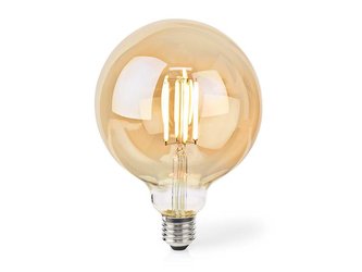 Smart žárovka LED E27 7W teplá bílá NEDIS WIFILRF10G125 WiFi Tuya