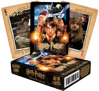Hrací karty Harry Potter: Kámen mudrců 54 karet (6 x 9 x 2 cm)
