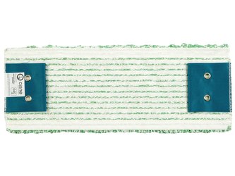 Mop PROFI ZELENÁ plochý jazykový; 40x11cm; mikrovlákno,PE