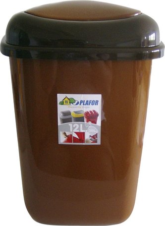 Koš QUATRO výklopný; 48,5x36x29 cm; 28 l; plast