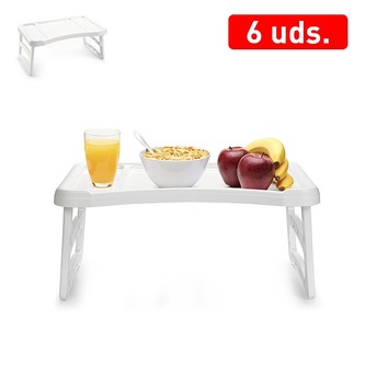 Sklápěcí podnos 51x33x23,5 cm; plast mix barev