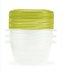 Sada dóz 3x0,5 l; 13x11x13 cm; plast