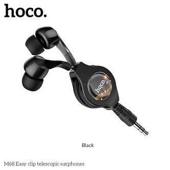 Hands Free HOCO M68 3,5 mm jack barva černá