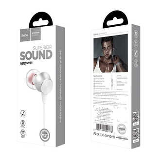 Hands Free HOCO Proper M51 3,5 mm jack barva stříbrná