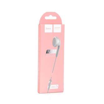 Hands Free HOCO MONO M17 + mikrofon 3,5 mm jack, barva bílá