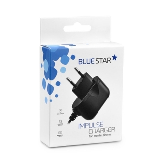 Cestovní nabíječ BlueStar micro USB 2A - s odnímatelným kabelem (vstup USB A, kabel USB A na Micro USB)