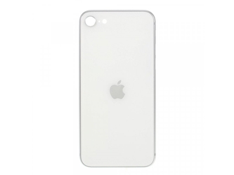 Kryt baterie iPhone SE 2020, SE 2022 white - Bigger Hole Kryt baterie iPhone SE 2020, SE 2022 white - Bigger Hole