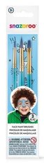 Snazaroo Štětce na obličej - modré 3 ks
