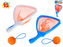 Sun Fun catch ball 30cm 2ks v síťce
