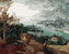 Malování podle čísel - KRAJINA S ROZSÉVAČEM (PIETER BRUEGEL) - 80x100 cm, bez rámu a bez vypnutí plátna