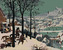 Malování podle čísel - LOVCI VE SNĚHU (PIETER BRUEGEL) - 80x100 cm, vypnuté plátno na rám