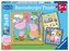 Ravensburger Puzzle - Prasátko Peppa 3x49 dílků
