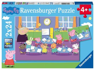 Ravensburger Puzzle - Prasátko Peppa 2x24 dílků