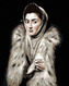 Malování podle čísel - DÁMA S KOŽEŠINOVÝM LÍMCEM (EL GRECO) - 80x100 cm, vypnuté plátno na rám