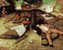 Malování podle čísel - V ZEMI PECIVÁLŮ (PIETER BRUEGEL) - 80x100 cm, vypnuté plátno na rám
