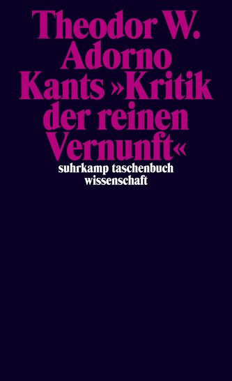 Kants »Kritik der reinen Vernunft« (1959)