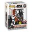 Funko POP Star Wars The Mandalorian with Dark Saber (exclusive special edition GITD)