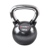 HMS - Vinylový kettlebell s chromovaným úchopem - 16kg
