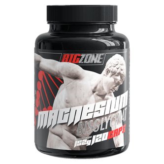 Big Zone - Magnesium Bisglycinat - 120 kapslí