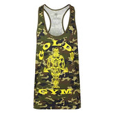 Gold's Gym - Pánské tílko Joe Camo - Velikost: L