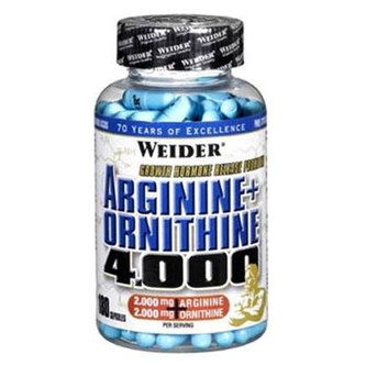 Weider - Arginine + Ornithine 4000 - 180 kapslí