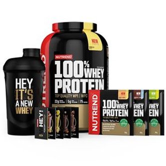 Nutrend - 100% Whey Protein - Kokos, Ananas - 2250 Gramů