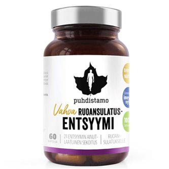 Puhdistamo - Super Digestive Enzymes - 60 kapslí