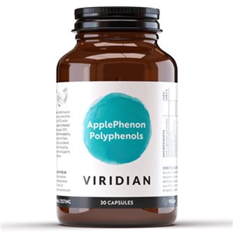 Viridian - ApplePhenon Polyphenols - 30 kapslí