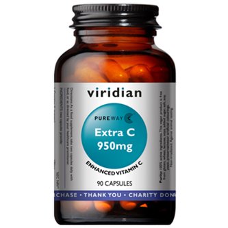 Viridian - Extra C 950mg - 120 kapslí
