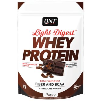 QNT - Light Digest Whey Protein - Kokos - 500 Gramů
