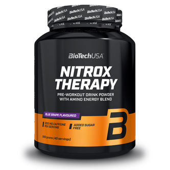 BiotechUSA - Nitrox Therapy - Modrý hrozen - 680 Gramů
