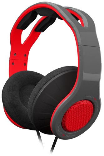 GIOTECK herní headset TX-30/ multiplatforma/ černočervený