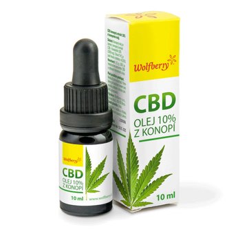 Wolfberry - CBD 10% Konopný olej - 10ml