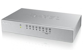 ZyXEL ES-108A v3, 8-port 10/100Mbps desktop switch, 3xQoS (!)